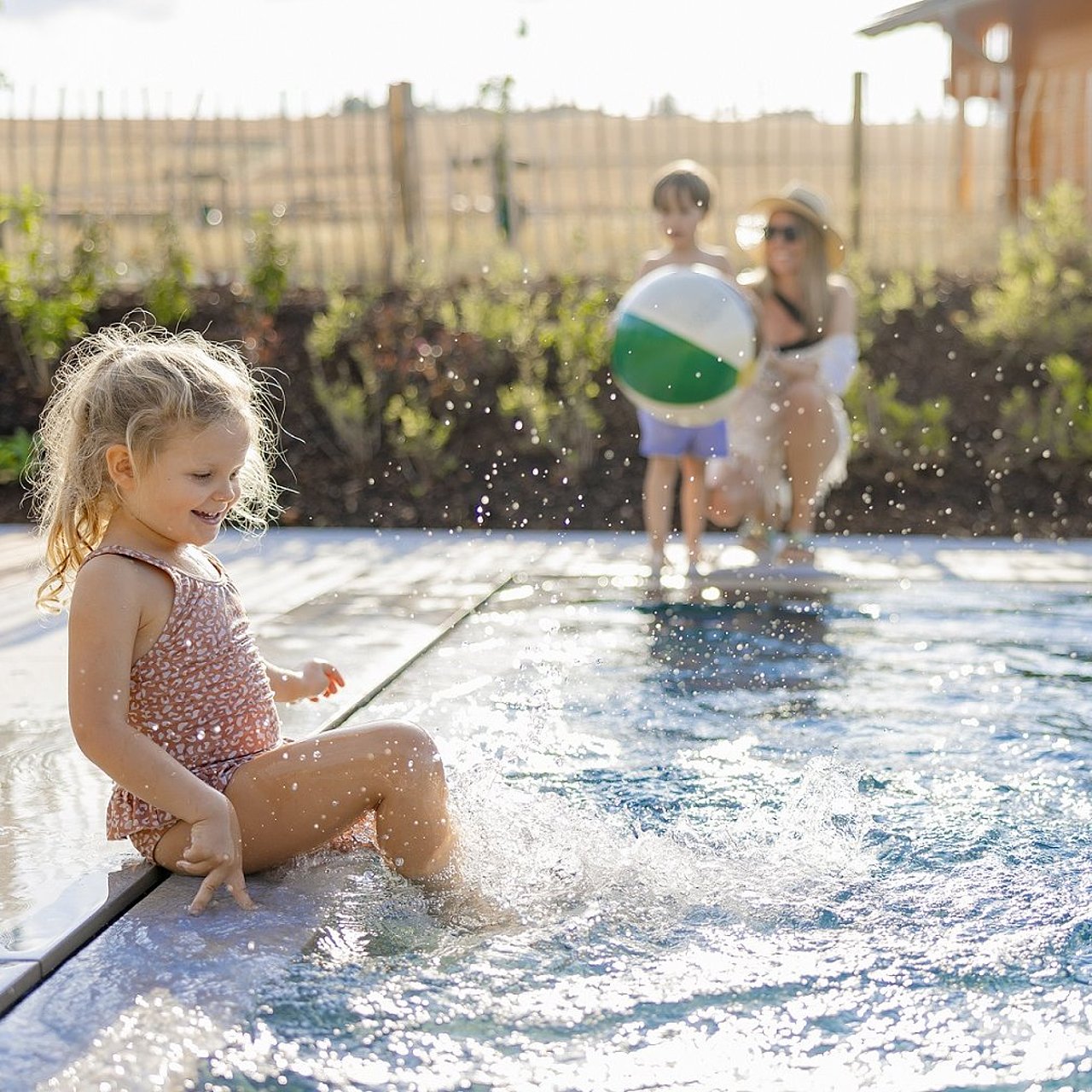 Ferienhof Hardthöhe- Urlaub auf dem Bauernhof, Planschen